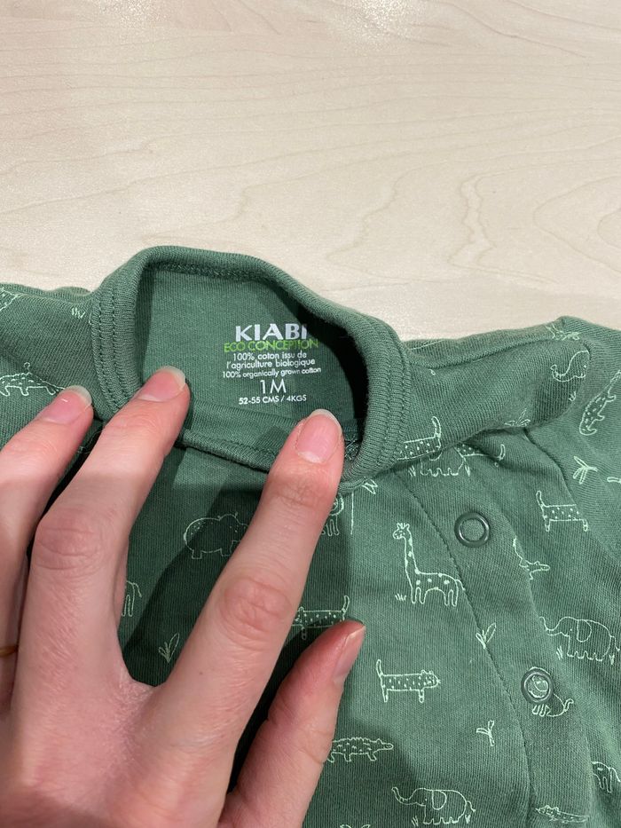 Pyjama kiabi kaki - photo numéro 3