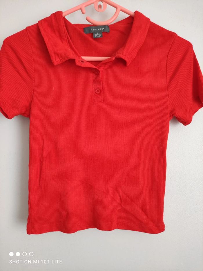 Tee-shirt rouge primark