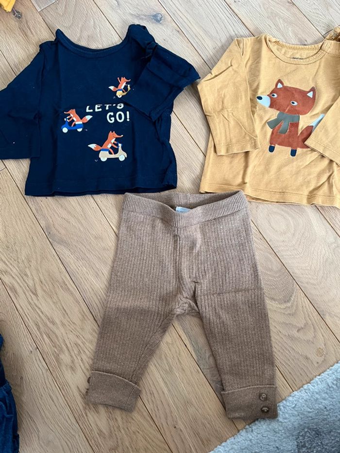 Tee shirt bout chou legging Zara 6 mois garçon hiver