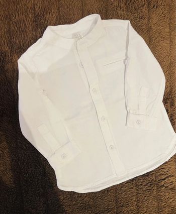 Chemise en lin 6 mois