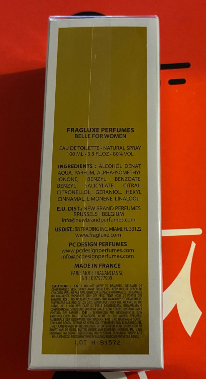 Parfum femme Belle 100 ml - photo numéro 2