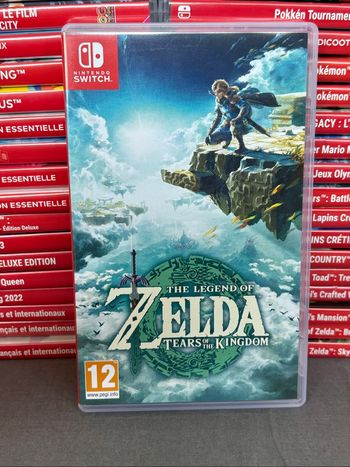 Jeu switch Zelda tears of the kingdom