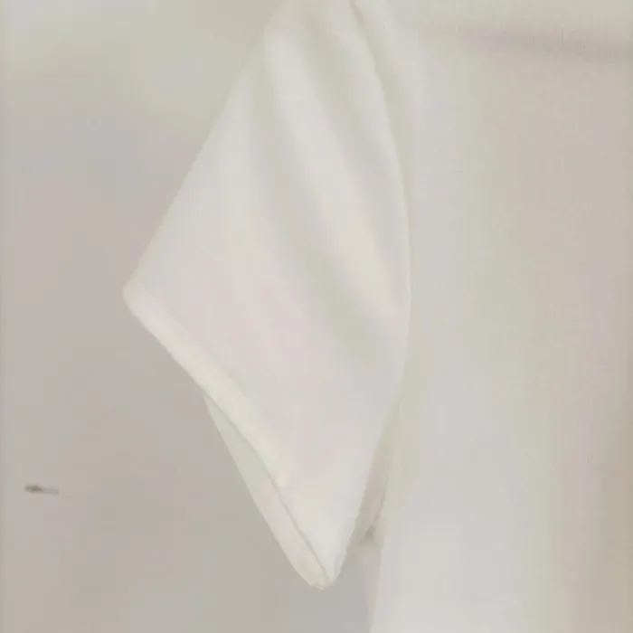 T-shirt blanc côtelé "iets frans" Taille M A706 - photo numéro 6