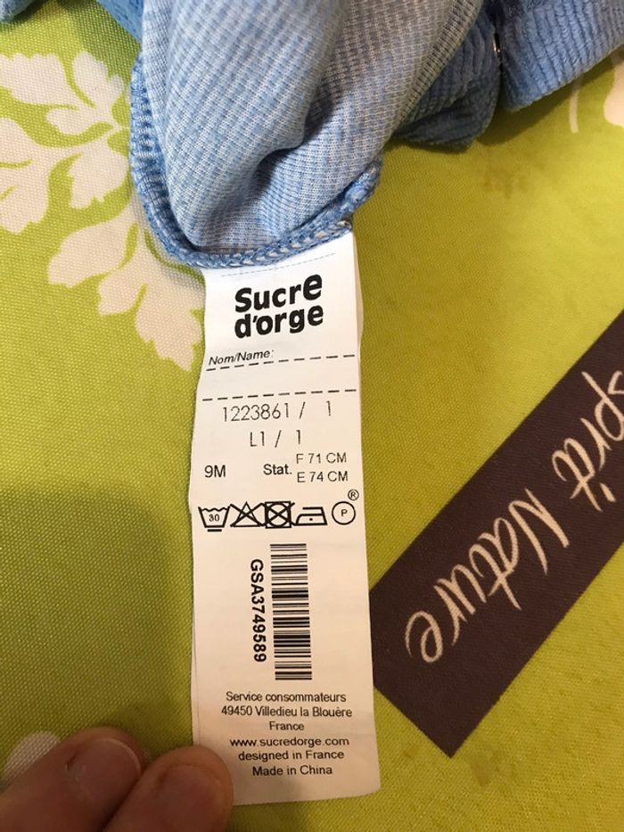 Pyjama sucre d’orge - photo numéro 2