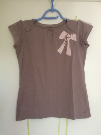 T-shirt fille noeud