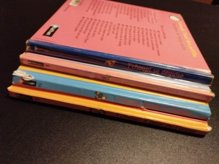 Lot de 4 Livres enfant Nathan T'choupi - photo numéro 5
