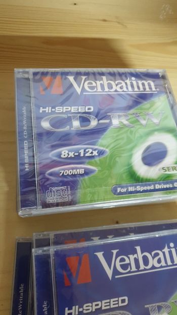 Cd vierge sous blister