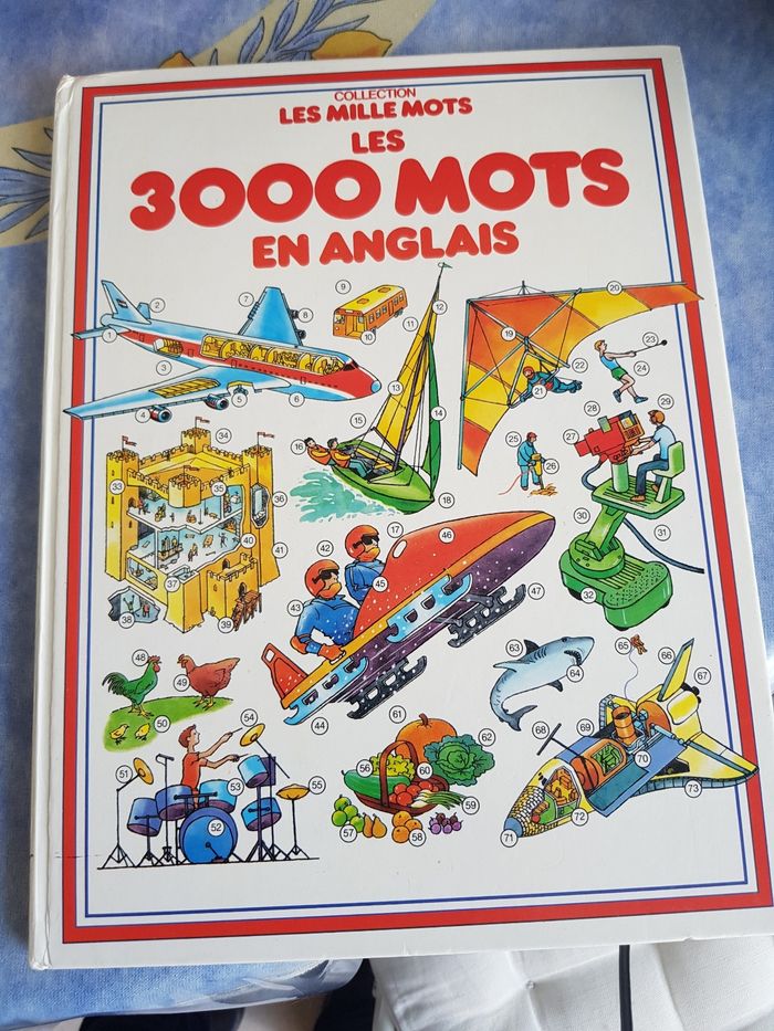 Les 3000 mots en anglais