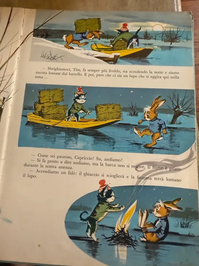 Livre Pierre Probst Caroline Fanfan ancien italien Gianni e l’ultimo lupo vintage - photo numéro 6