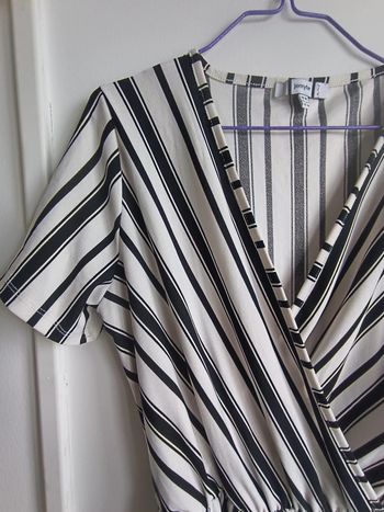 Combinaison noire et blanche Jennyfer Taille M Neuf