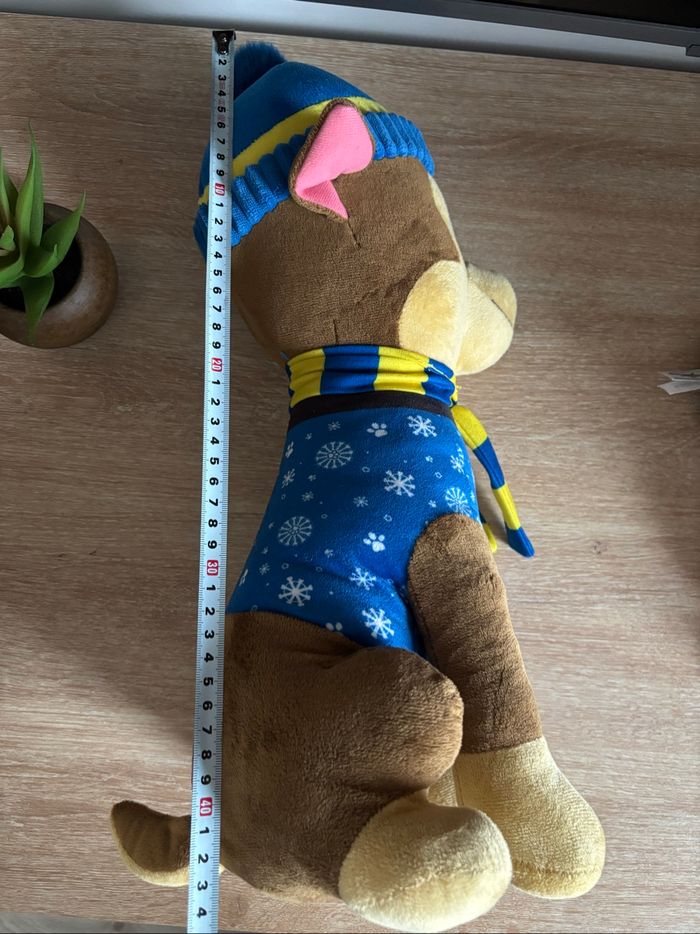 Grande peluche Chase de la pat patrouille 48 cm - photo numéro 4