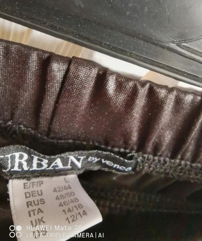 💕Joli legging noir satiné femme TL / 40 urban by venco💕 - photo numéro 6