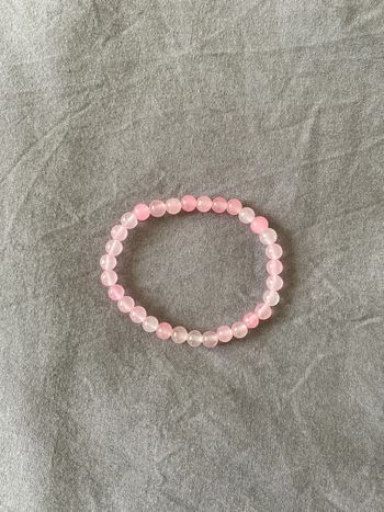 Bracelet quartz rose