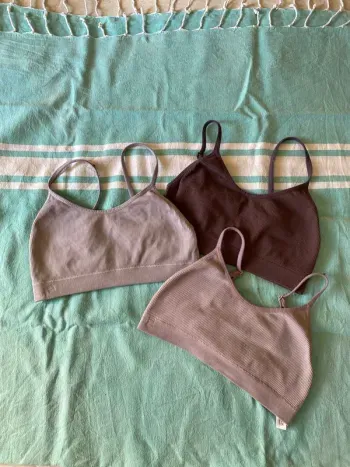 Lot de 3 brassières