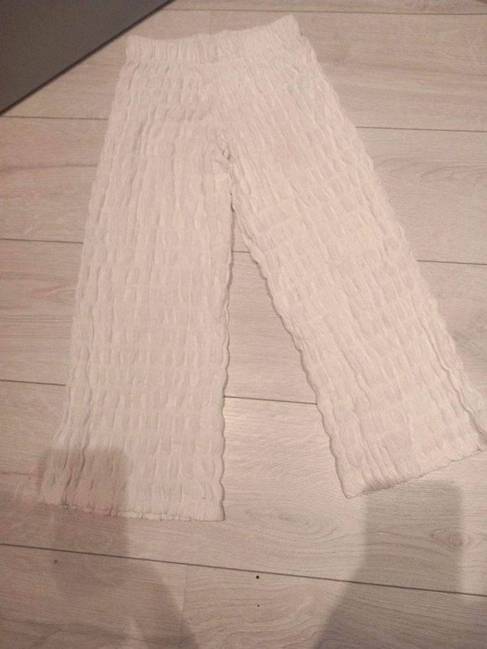Pantalon large fluide zara 7 ans