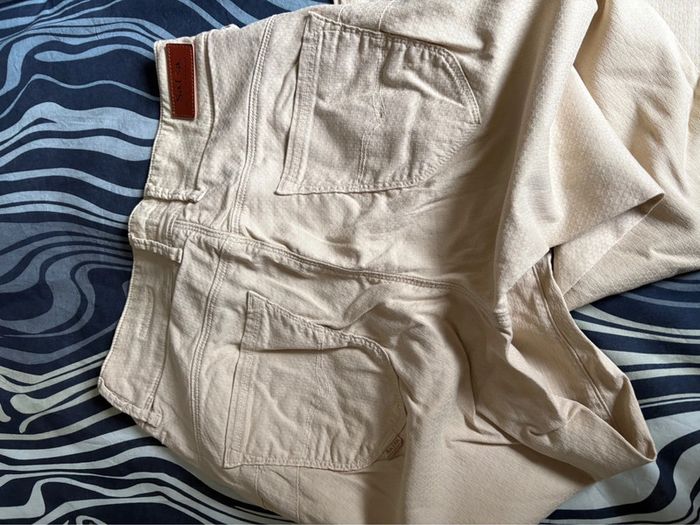 Pantalon chino Salsa beige ventre plat taille 38 - photo numéro 4