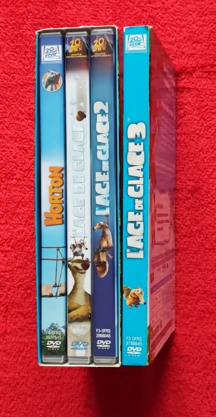 🎬 Coffret trilogie L'âge de glace + Horton - 4 DVD 🎬 - photo numéro 3