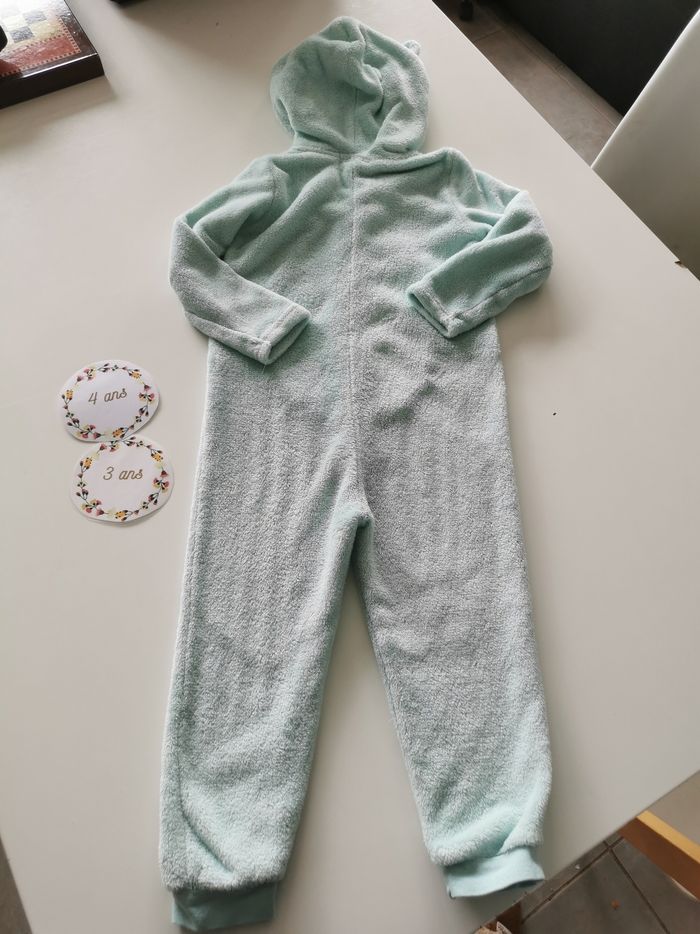 Combinaison surpyjama licorne 3/4ans tex tbe - photo numéro 4
