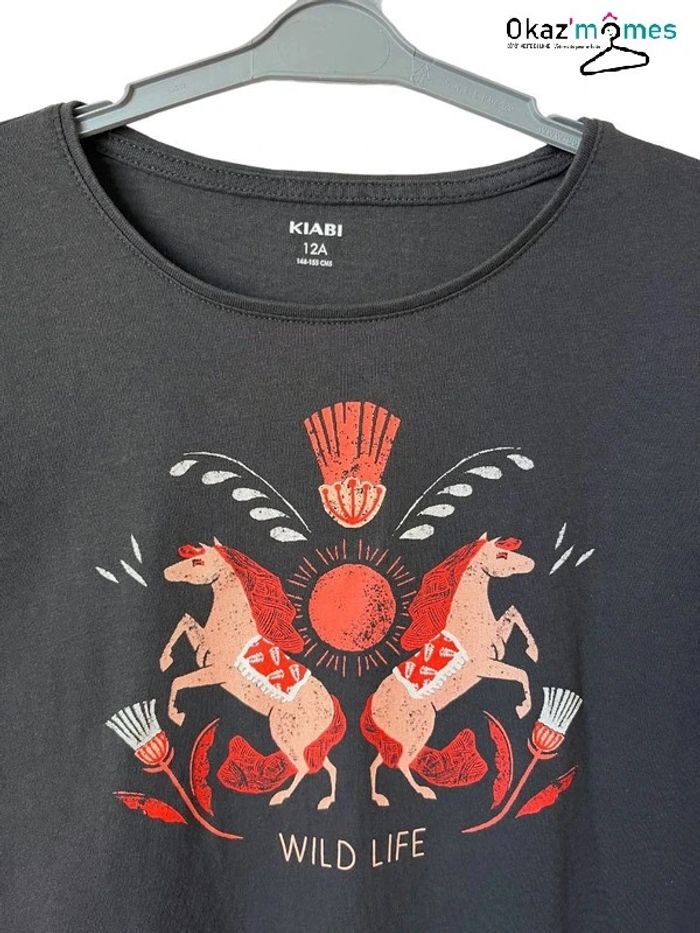 LOT de 3 T-shirts manches longues - Kiabi 12 ans fille - photo numéro 3