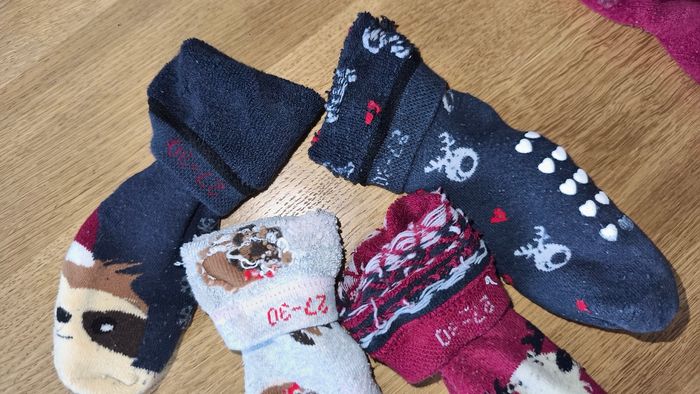 🦎 Lot 4 paires de chaussettes de Noël
antidérapantes - P27/30🦎 - photo numéro 6