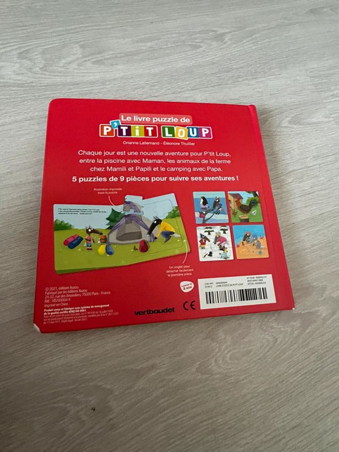 Le livre puzzle de p’tit loup - photo numéro 2