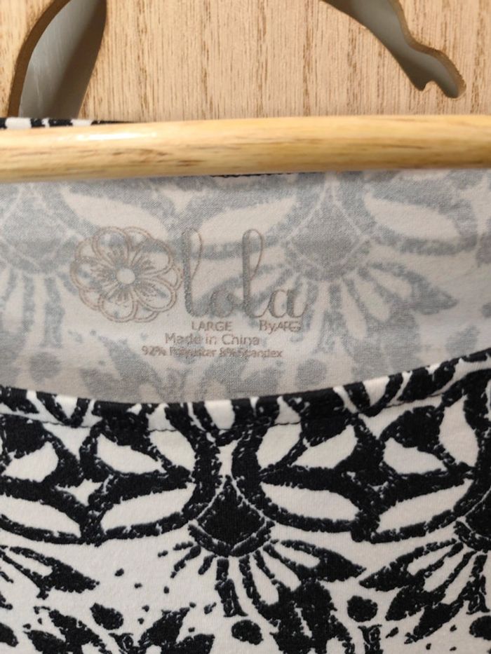 Robe imprimée manches 3/4 Lola By AFG - photo numéro 3