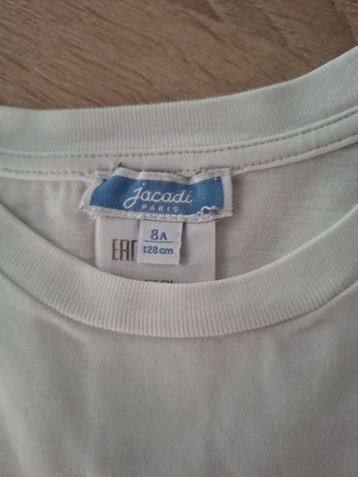 T-shirt jacadi 8ans - photo numéro 2