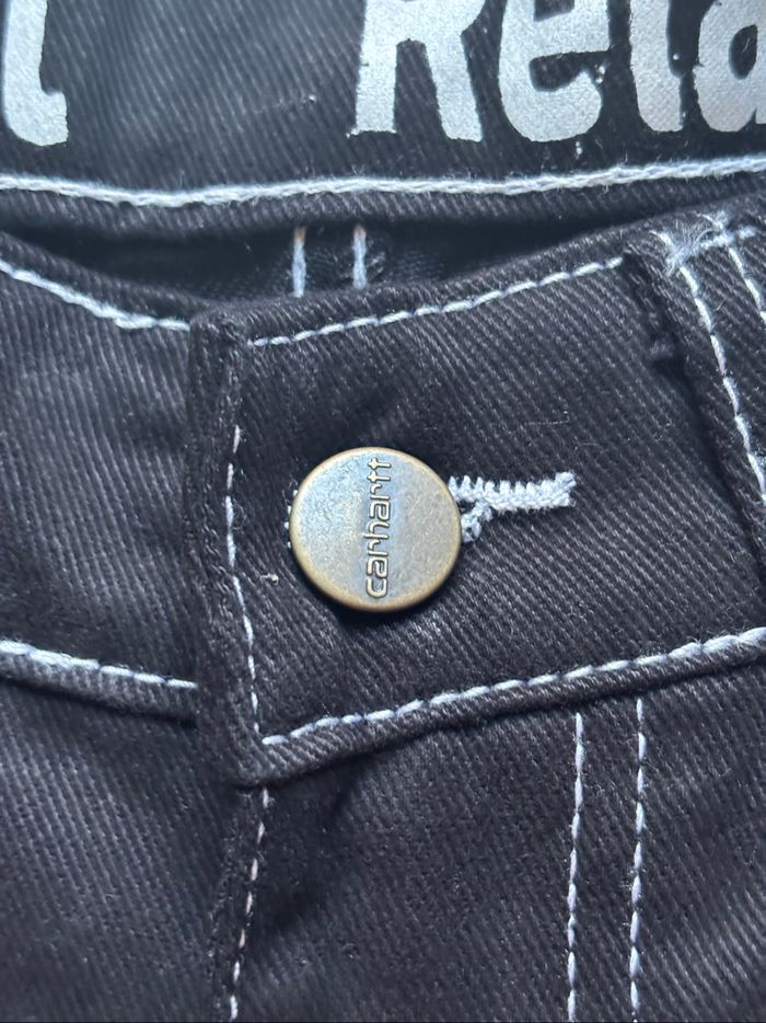 Short Carhartt Single Knee Rework Noir S / 30 - photo numéro 5