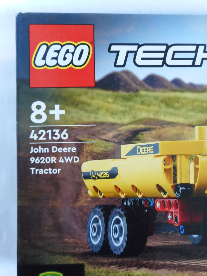 Lego Technic - 42136 - Tracteur John Deere 9620R 4WD - NEUF - photo numéro 9