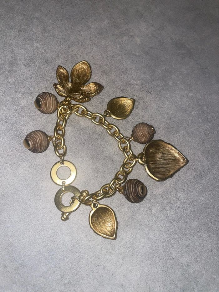 Bracelet vintage plaqué or - photo numéro 4
