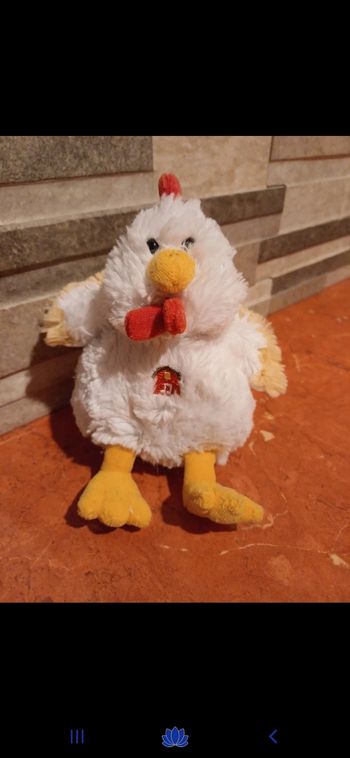 Peluche poule