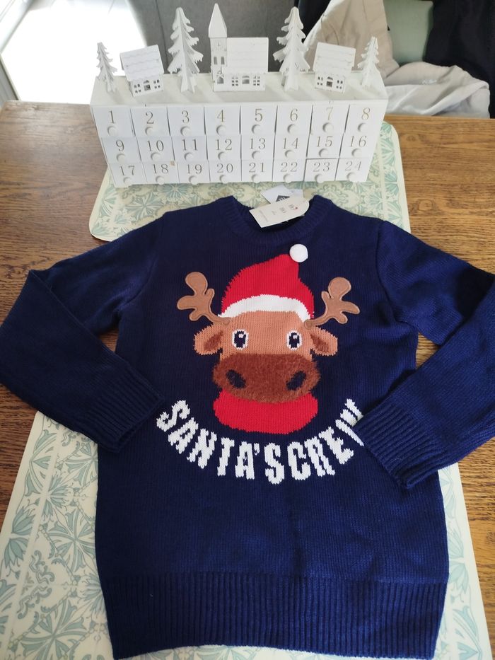 Pull de Noël 7-8 ans