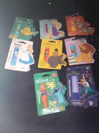 8 baumes à lèvres disney