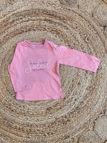 Tee-shirt fille 9 mois Kiabi