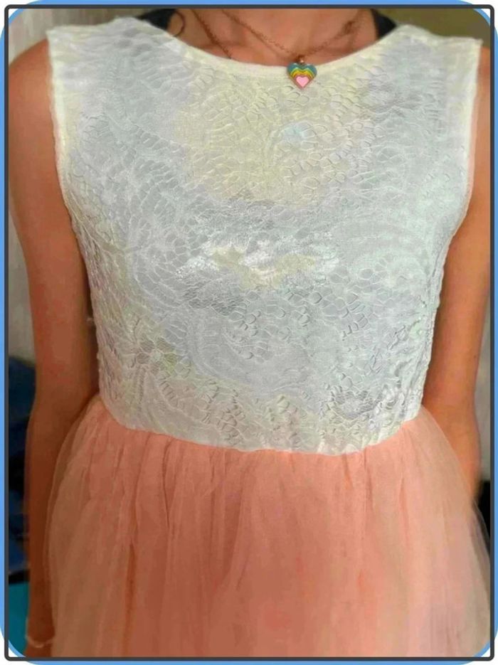Robe en tulle pour ceremonie - photo numéro 2