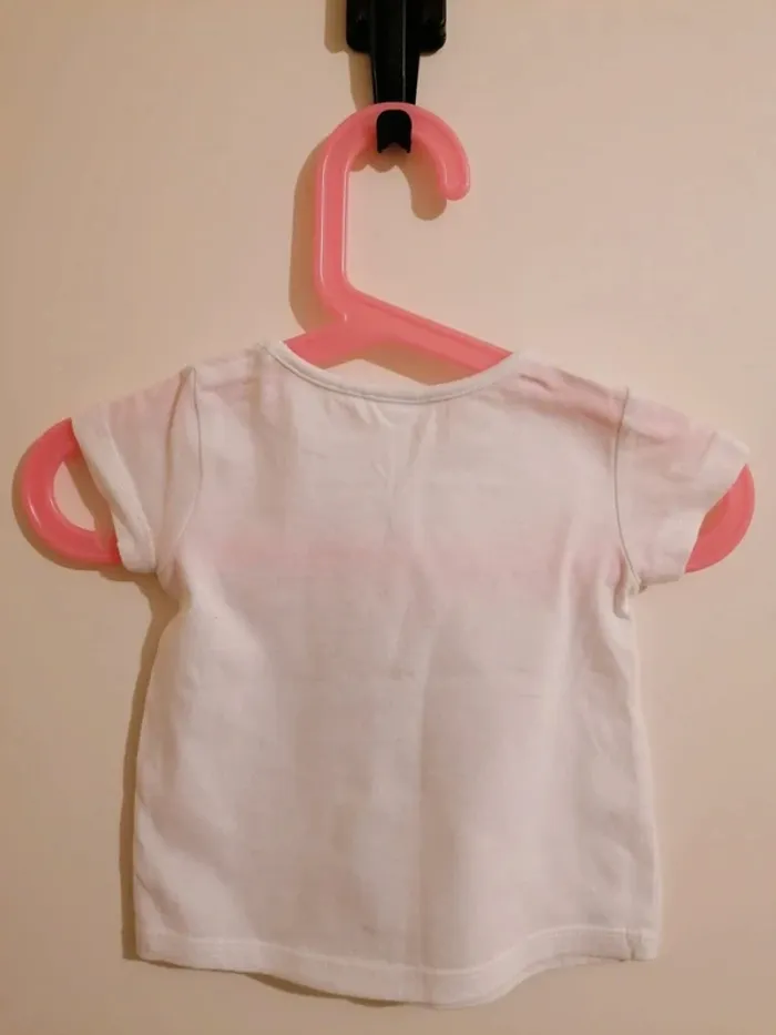 Lot tee-shirt fille été 6 mois - photo numéro 3