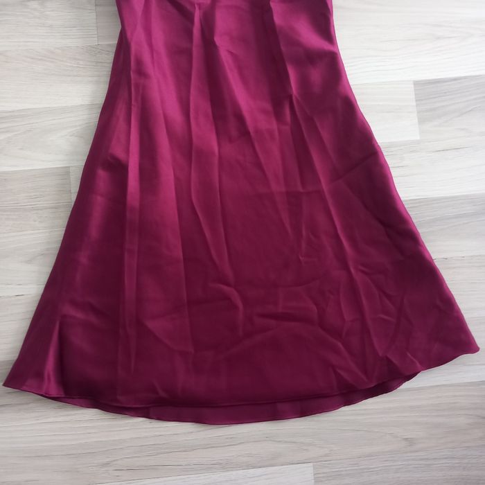 Robe cérémonie de mariage bordeaux taille M - photo numéro 4