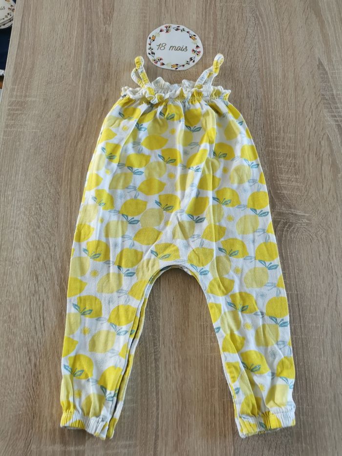 Lot bébé 18mois fille combishort,combi, jupe et robe gemo, tao, mes petits cailloux et orchestra - photo numéro 6