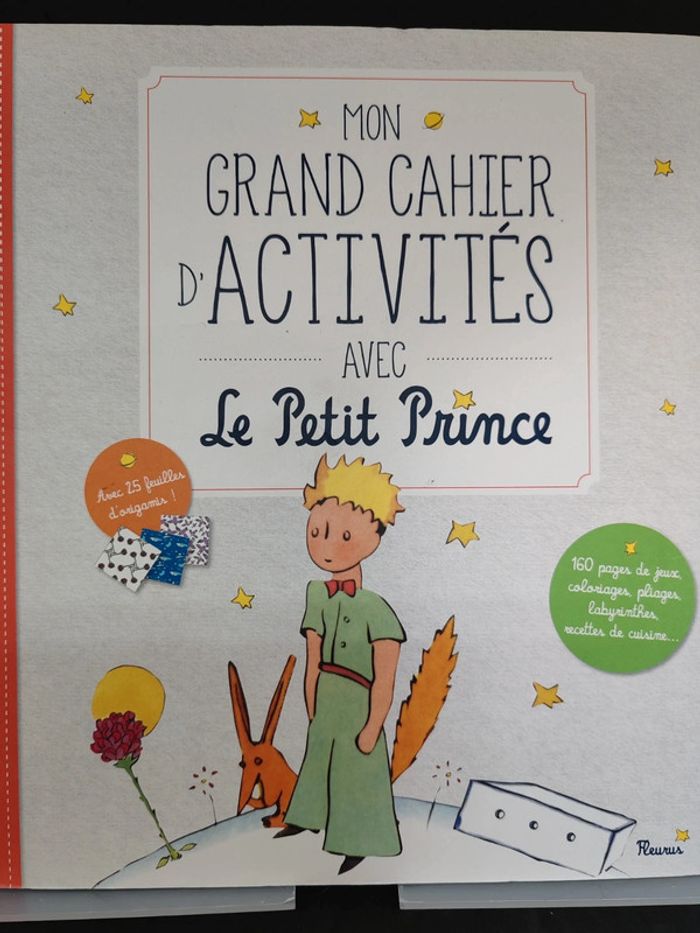 Mon cahier d'activités avec le petit prince