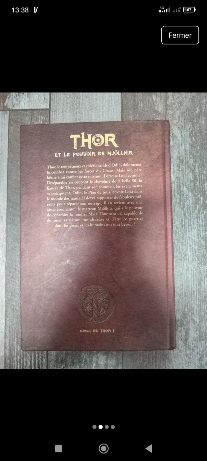 Thor et le pouvoir de mjollnir - photo numéro 2