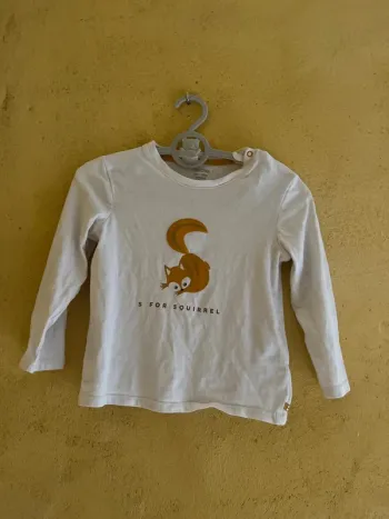 T-shirt manches longues garçon Okaidi - 23 mois - 