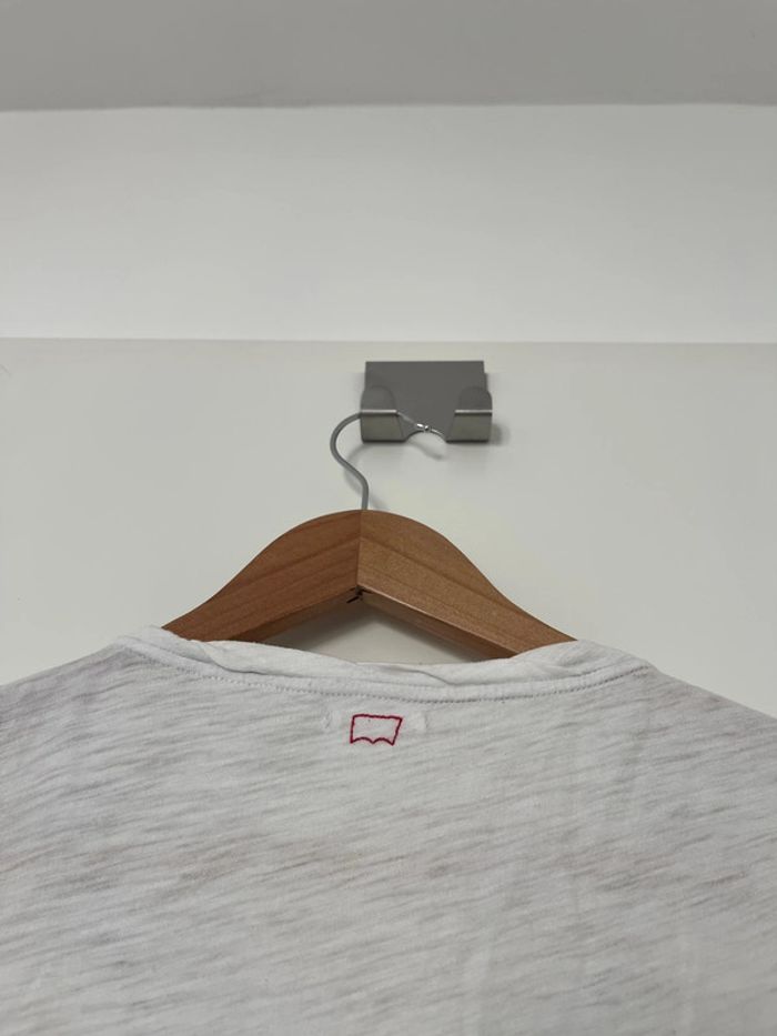 T-shirt blanc Levis Femme S - photo numéro 5