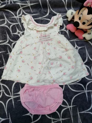 Ensemble Robe + cullote sur couche