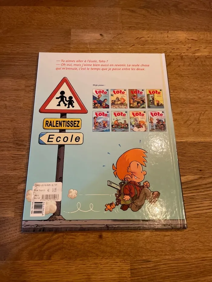 Livre BD Bande dessinée Les blagues de Toto Numéro 8 L’élève dépasse le mètre - photo numéro 3