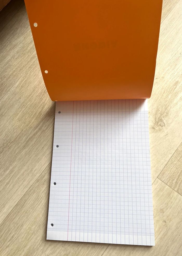 Pack 1 bloc de feuilles Rhodia A4 perforées + feuilles Bristol Oxford A5 neuves - photo numéro 5