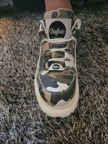 Basket Buffalo avec imprimé militaire T 39
