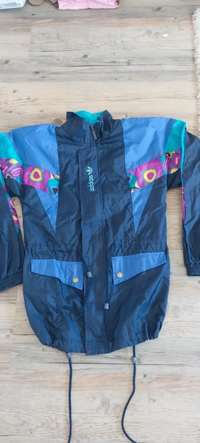Veste adidas style vintage - photo numéro 2