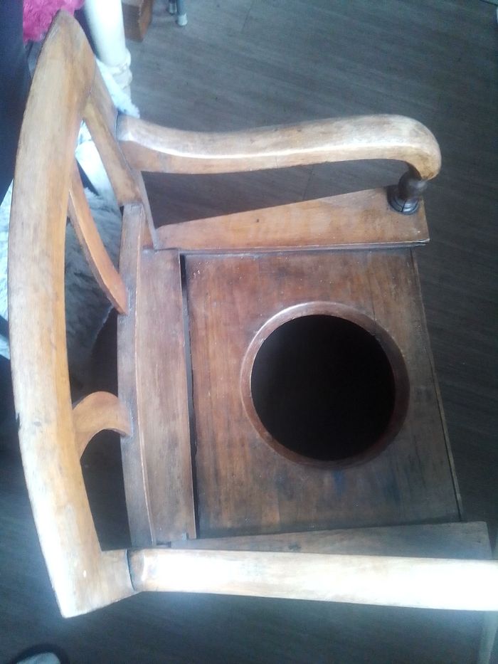 Ancienne chaise cabinet - photo numéro 6
