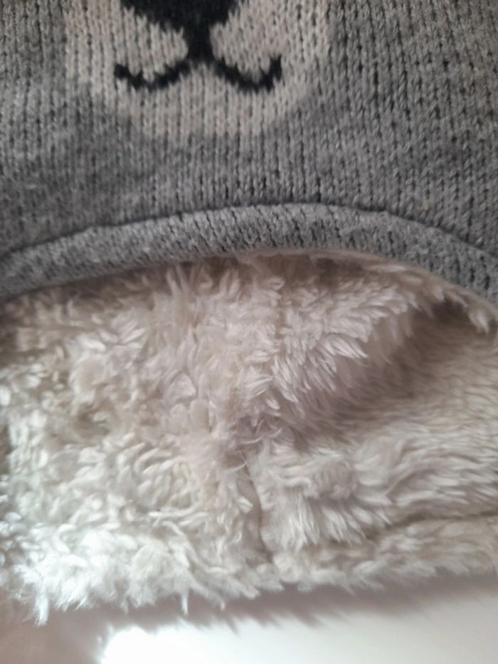 Gilet gris molletonné - photo numéro 3
