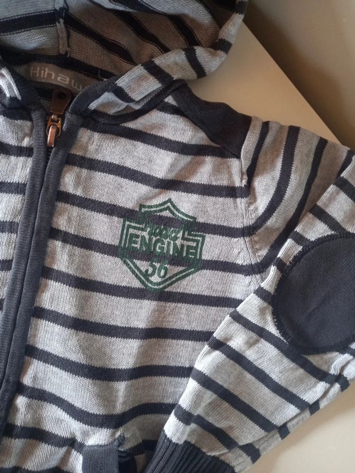 Gilet à capuche 4 ans - photo numéro 2